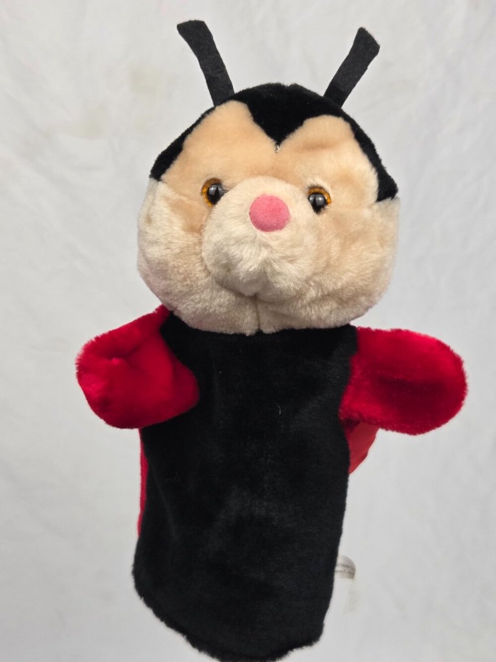 Educar ladybug hand puppet 10"